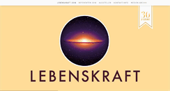 Desktop Screenshot of lebenskraft.ch